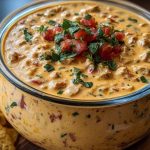 Cheesy Rotel Ranch Queso