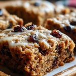 Oatmeal Raisin Cookie Bars