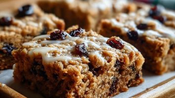 Oatmeal Raisin Cookie Bars