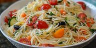 Angel Hair Pasta Salad