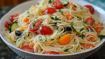 Angel Hair Pasta Salad