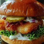 Crispy Fried Cod Sandwich