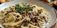 White Bolognese Pasta