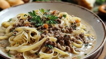 White Bolognese Pasta
