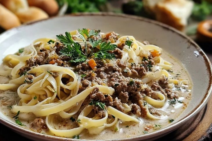 White Bolognese Pasta