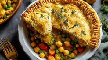 Vegan Pot Pie with Chickpeas