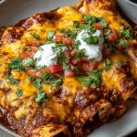 Cheese Enchiladas with Chili Gravy