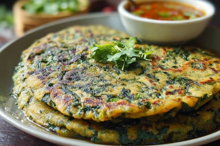 Spinach Puda