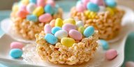 Krispies Easter Egg Nests
