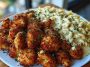 Crispy Parmesan Chicken Bites with Smoky Cajun Alfredo Gemelli