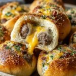 Garlic Parmesan Cheeseburger Bombs