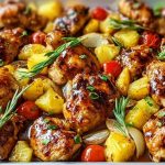 Hawaiian Chicken Sheet Pan