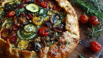 Mediterranean Vegetable Galette