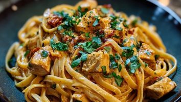 Cowboy Butter Chicken Linguine