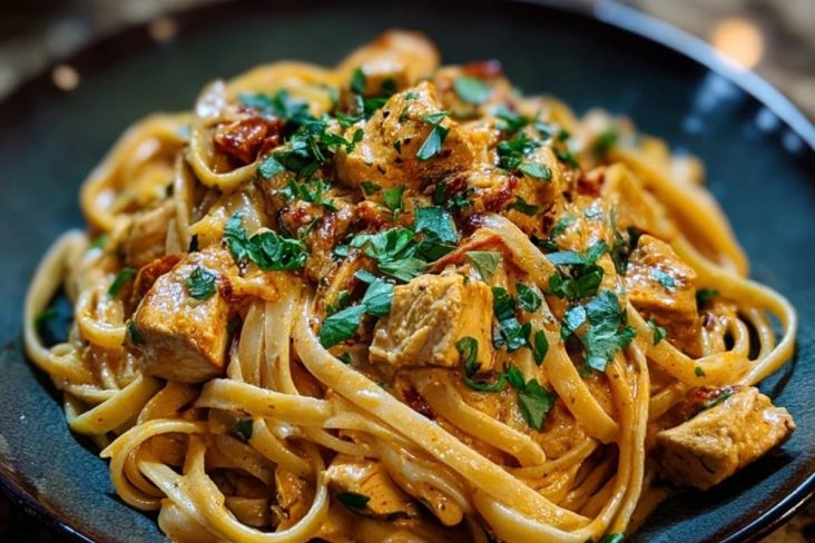 Cowboy Butter Chicken Linguine