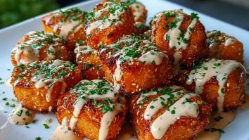 Crispy Bang Bang Salmon Bites