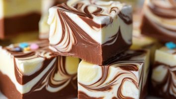 Easy Marshmallow Swirl Fudge