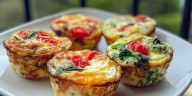 Egg White Muffins with Veggies