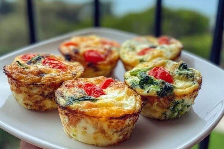 Egg White Muffins with Veggies