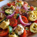 Garden Tortellini Pasta Salad