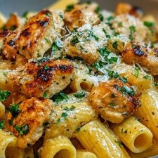 Garlic Butter Chicken Rigatoni Recipe