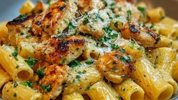 Garlic Butter Chicken Rigatoni Recipe