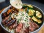 Grilled-Steak-Bowl-with-Creamy-Sauce-Grilled-Zucchini