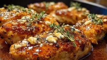 Hot Honey Infused Feta Chicken