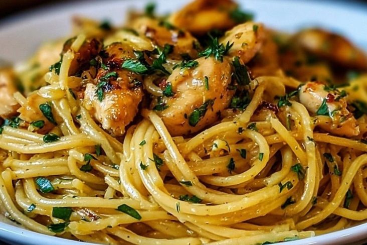 Monterey Chicken Spaghetti