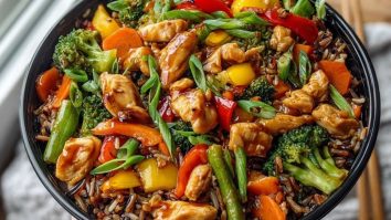 Next-Level Teriyaki Chicken Stir-Fry with Rainbow Veggies & Wild Rice