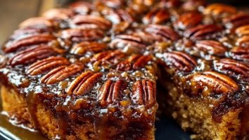 Pecan Upside Down Cake