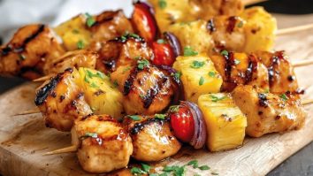 Pineapple Chicken Kabobs