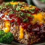 BBQ Cheddar Meatloaf