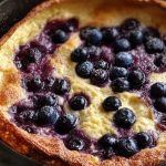 Blueberry Lemon Dutch Baby