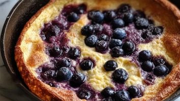 Blueberry Lemon Dutch Baby