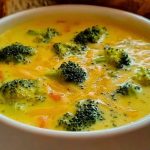 Broccoli and Cheese Soup in a Slow Cooker
