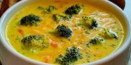 Broccoli and Cheese Soup in a Slow Cooker