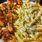 Cajun Garlic Butter Chicken Penne in Creamy Parmesan Sauce