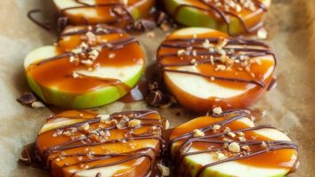 Caramel Apple Slices