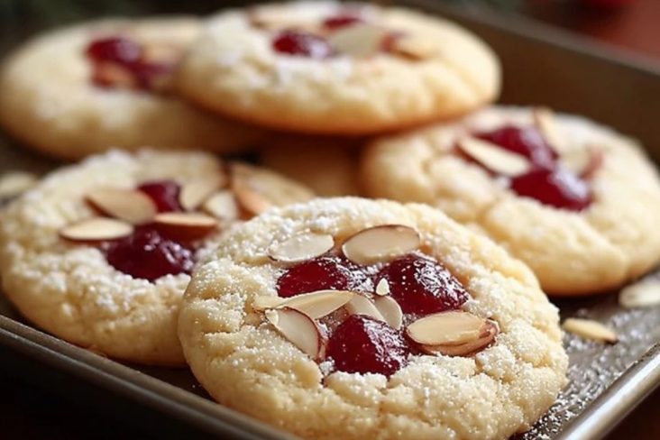 Cherry Almond Amish Sugar Cookies Recipe