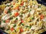 Chicken Pot Pie Noodle Skillet Recipe