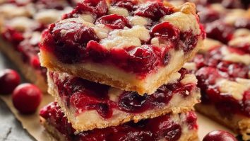 Christmas Cherry Bars