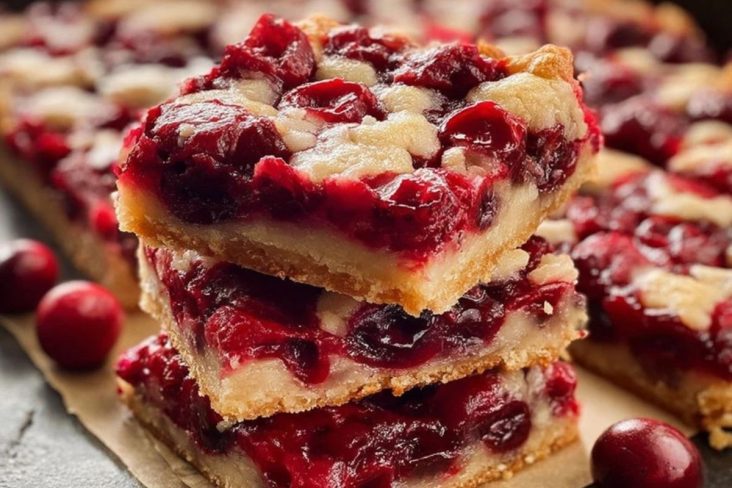 Christmas Cherry Bars