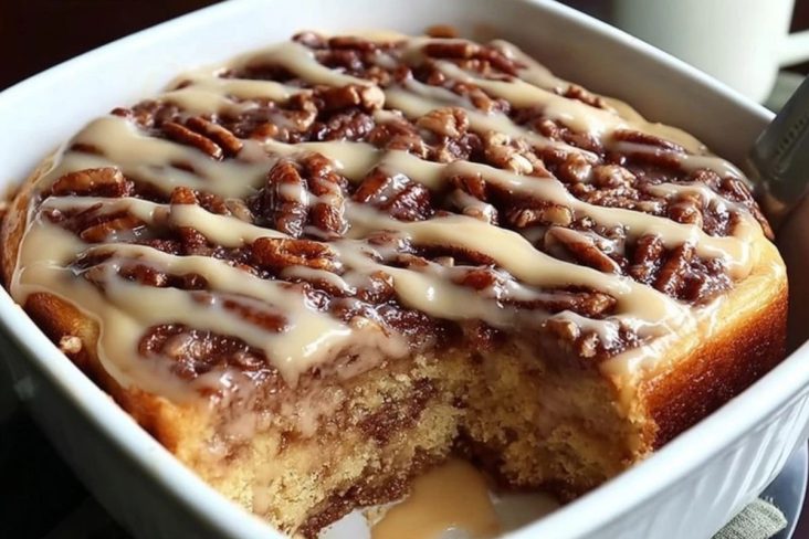 Cinnabon Cinnamon Roll Cake