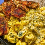 Creamy Cajun Chicken Tortellini in Velveeta Garlic Cheese Sauce