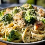 Creamy Chicken Broccoli Alfredo Pasta