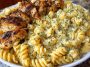 Creamy Garlic Butter Chicken and Rotini in Parmesan Sauce