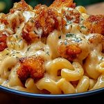 Creamy Honey Pepper Chicken Mac and Cheese Delight