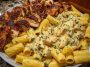 Creamy Velveeta Chicken Rigatoni with Mozzarella Garlic Sauce