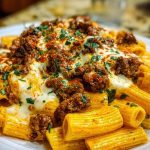 Creamy Velveeta Penne Pasta with Cajun Beef Alfredo Sauce